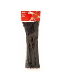 APLI BOLSA 50 LIMPIAPIPAS COLOR NEGRO