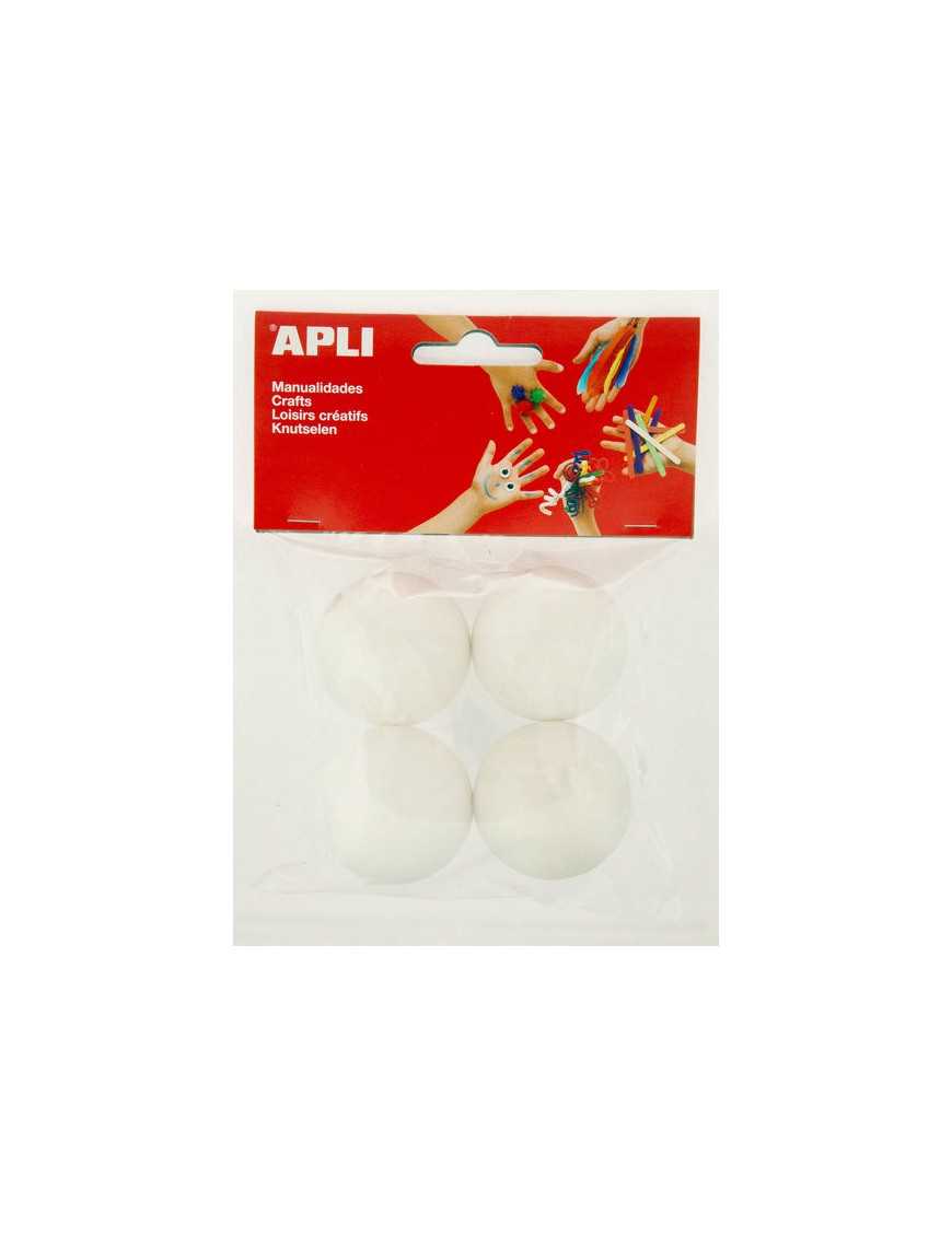 APLI BOLSA 4 BOLAS POREXPAN DE 45 MM. 946038
