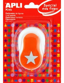 APLI PERFORADORA GOMA EVA FORMA FIGURA ESTRELLA