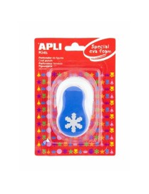 APLI PERFORADORA GOMA EVA FORMA COPO DE NIEVE