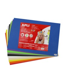 PACK 10 LAMINAS SURTIDAS GOMA EVA 40X60 APLI KIDS