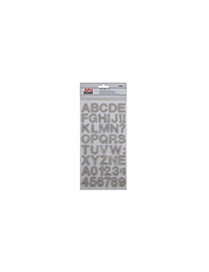 GOMA EVA STICKERS LETRAS NUMEROS APLI 13655