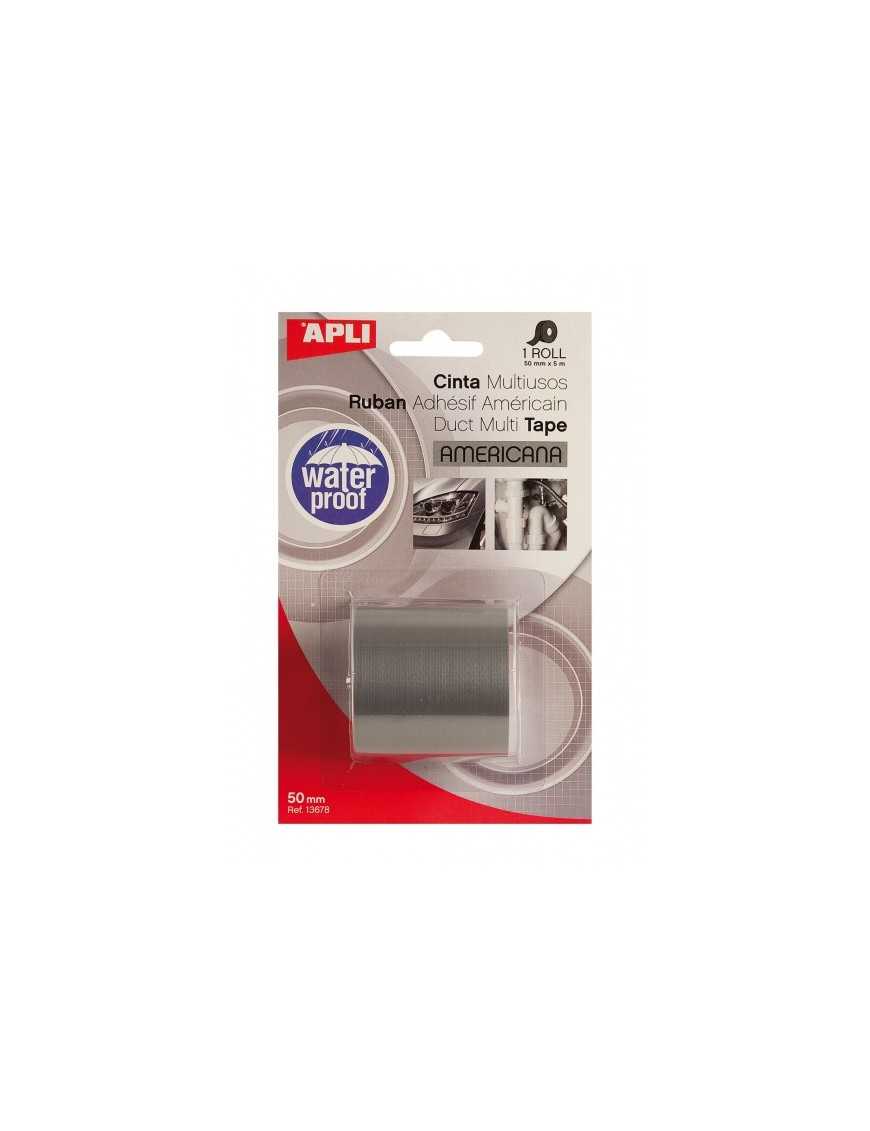 CINTA ADHESIVA AMERICANA MULTI TAPE 5X50 APLI