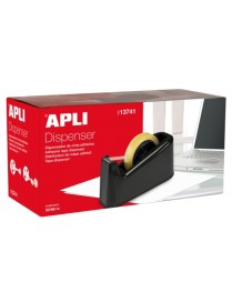 PORTAROLLOS APLI 13741 PARA CINTA ADHESIVA 33/66