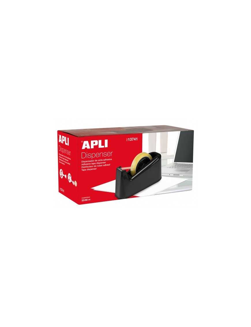 PORTAROLLOS APLI 13741 PARA CINTA ADHESIVA 33/66