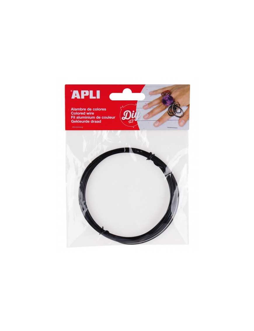 ALAMBRE COLOR NEGRO APLI 14094