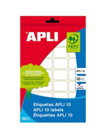 ETIQUETA APLI 10 HOJAS 105X149 MM. MODELO 1662