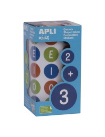 ROLLO GOMETS APLI VOCALES MULTICOLOR APLI 16797