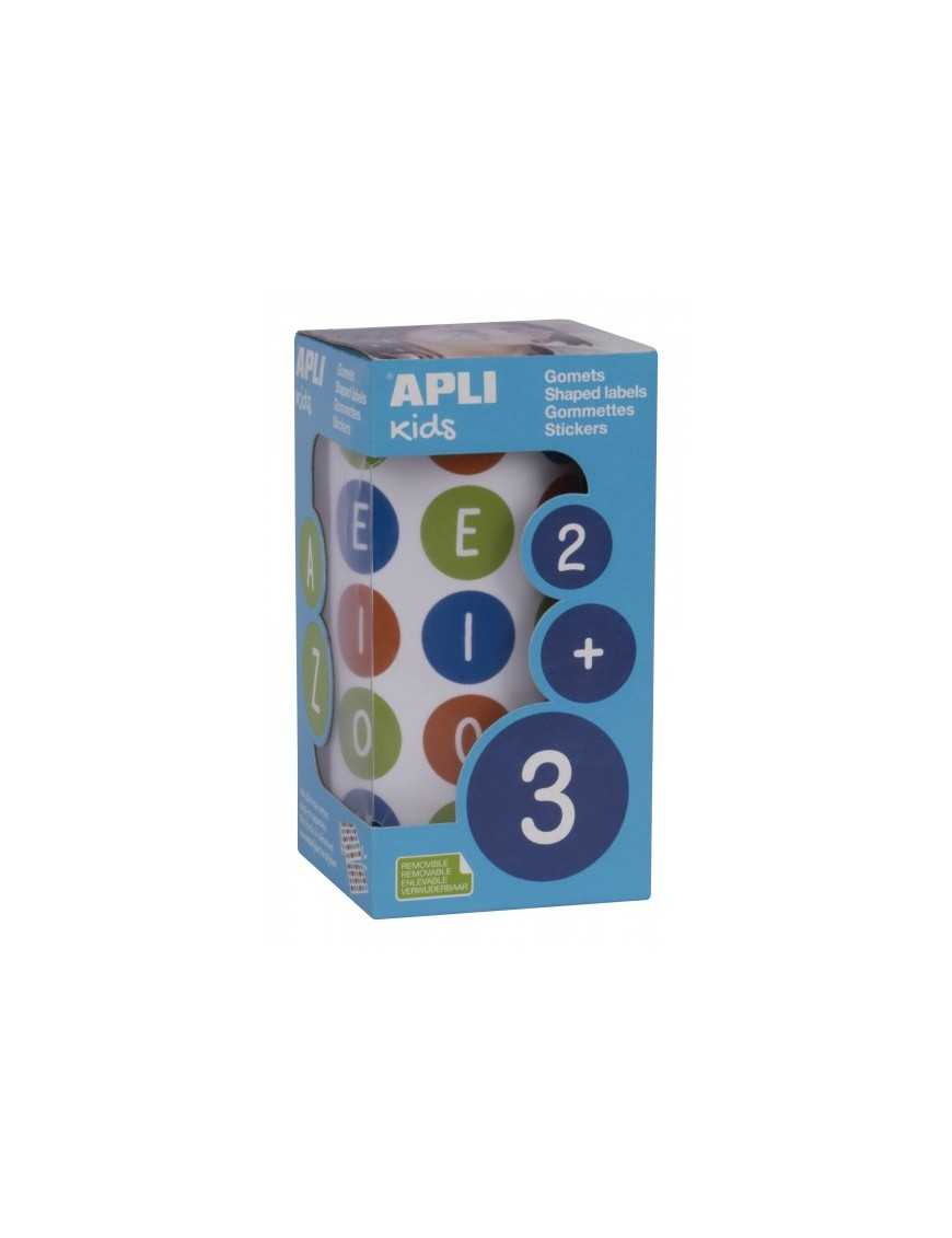 ROLLO GOMETS APLI VOCALES MULTICOLOR APLI 16797