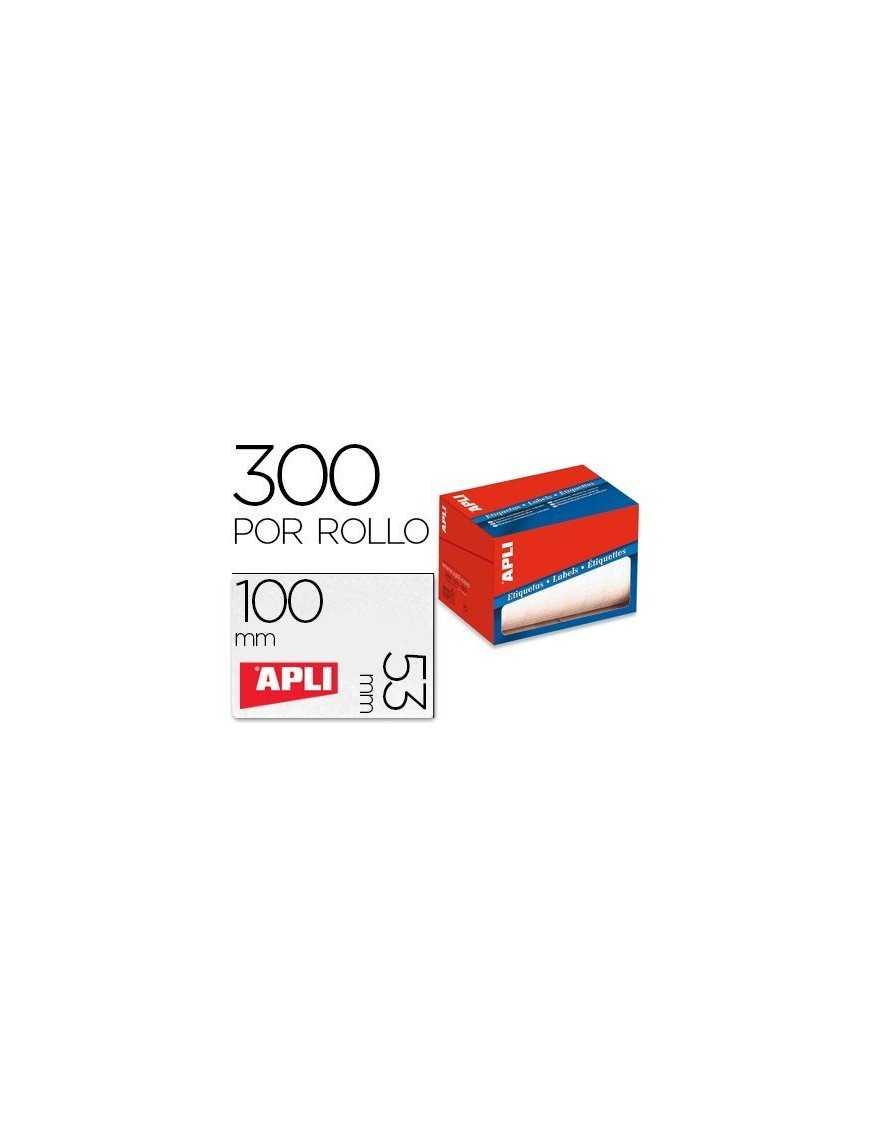 APLI ROLLO 300 ETIQUETAS 53X100 BLANCAS