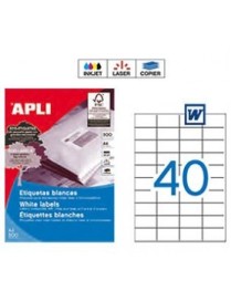 ETIQUETA APLI MULTIUSOS 52,5X29,7 CAJA 500 HOJAS