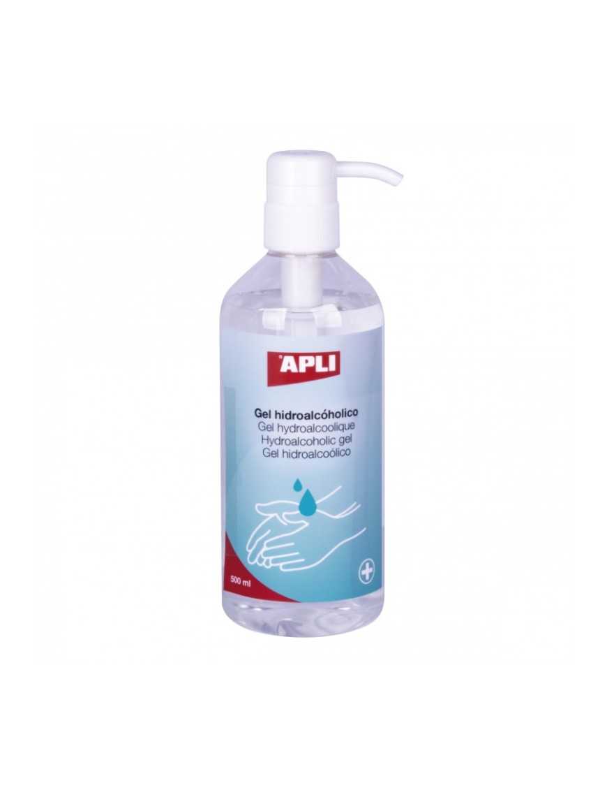 GEL HIDROALCOHOLICO 500 ML APLI