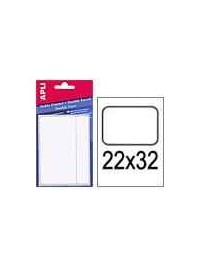 ETIQUETAS DE 22X32 DOBLE FRONTAL EN BOLSA APLI