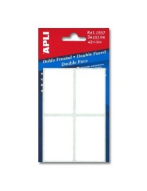 ETIQUETAS DE 34X53 DOBLE FRONTAL EN BOLSA APLI