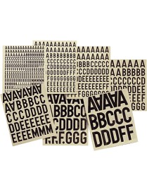 APLI 04430 BOLSA LETRAS Y SIGNOS ADHESIVOS 30 MM