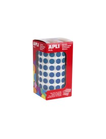 ROLLO GOMETS REDONDOS 10,5 MM AZUL APLI. 946005