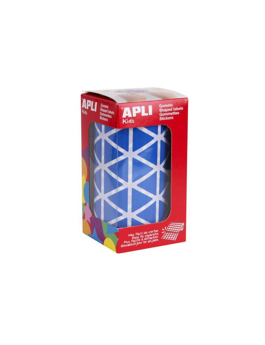 ROLLO GOMETS TRIANGULO 20 MM AZUL APLI. 946010