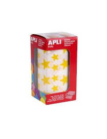 ROLLO GOMETS ESTRELLAS AMARILLAS VARIAS APLI