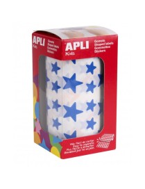 ROLLO GOMETS ESTRELLAS SURTIDAS AZUL APLI