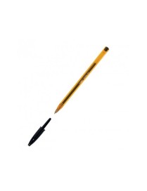 BOLIGRAFO BIC NARANJA PUNTA FINA NEGRO.