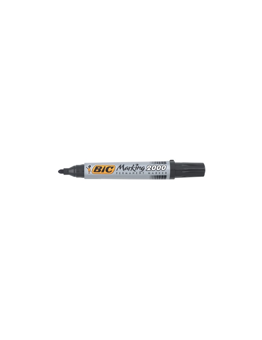 ROTULADOR BIC 2000 PUNTA REDONDA NEGRO