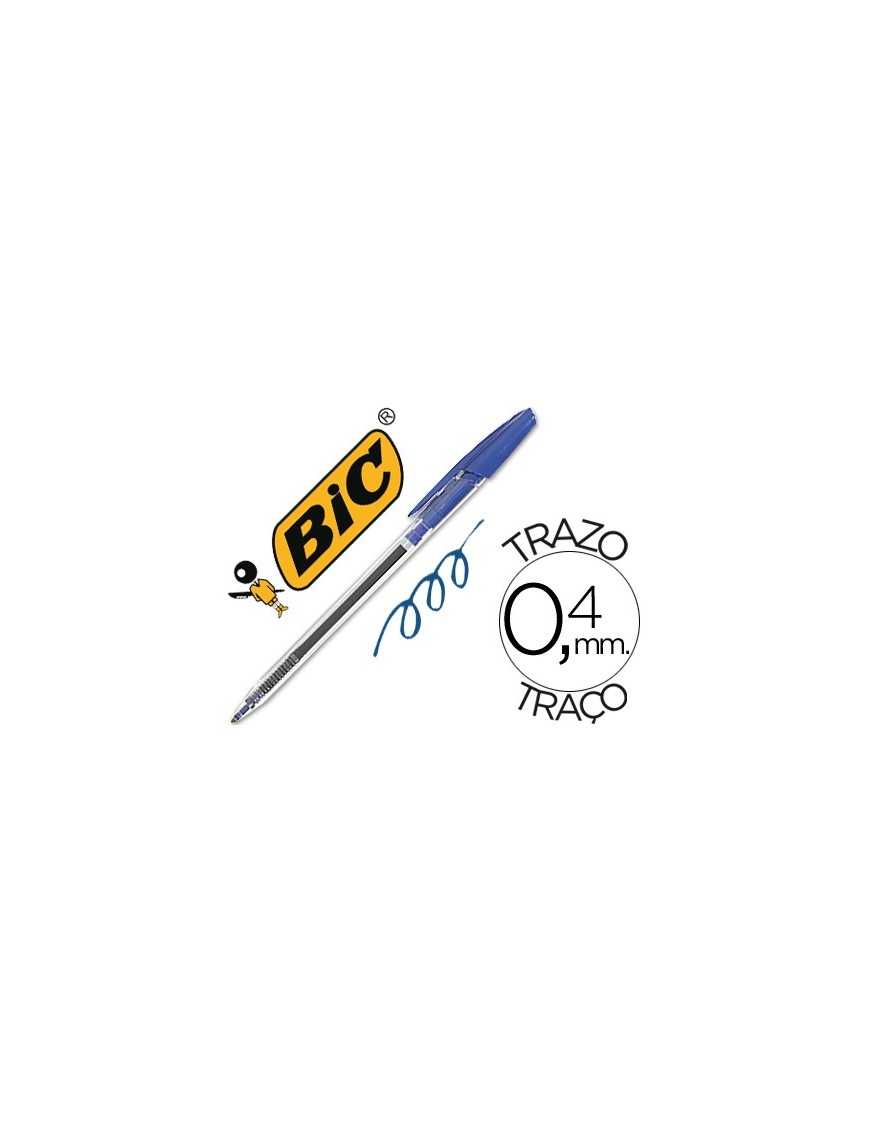 BOLIGRAFO BIC CRISTAL CLIC AZUL