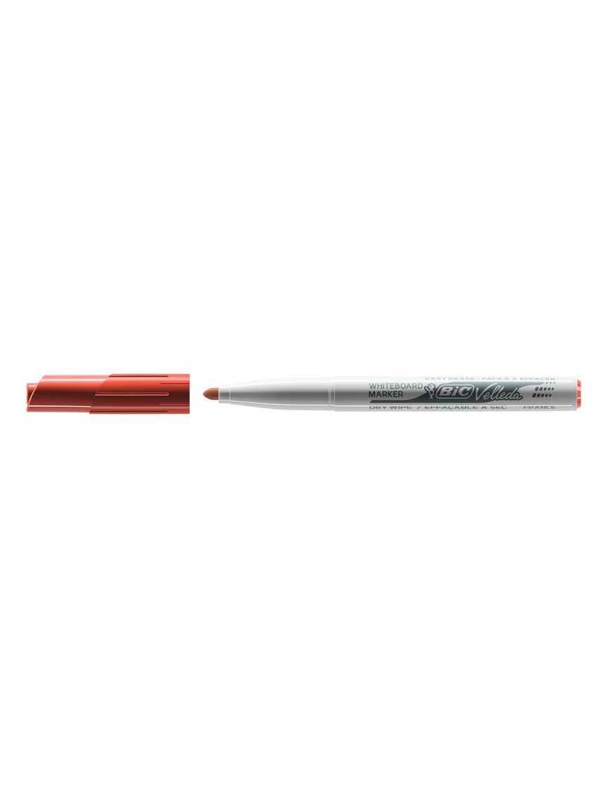 ROTULADOR BIC VELLEDA 1741 ROJO.