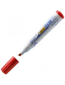 ROTULADOR BIC VELLEDA MARKER 1751 ROJO BISELADA