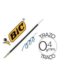 RECAMBIO BOLIGRAFO BIC AZUL PLASTICO LARGO