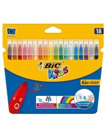 ROTULADORES BIC KID 18+6