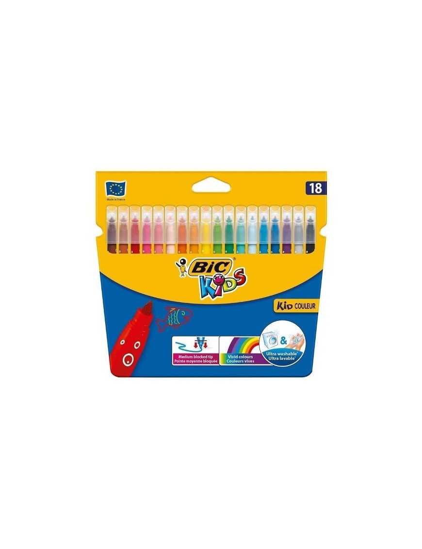ROTULADORES BIC KID 18+6