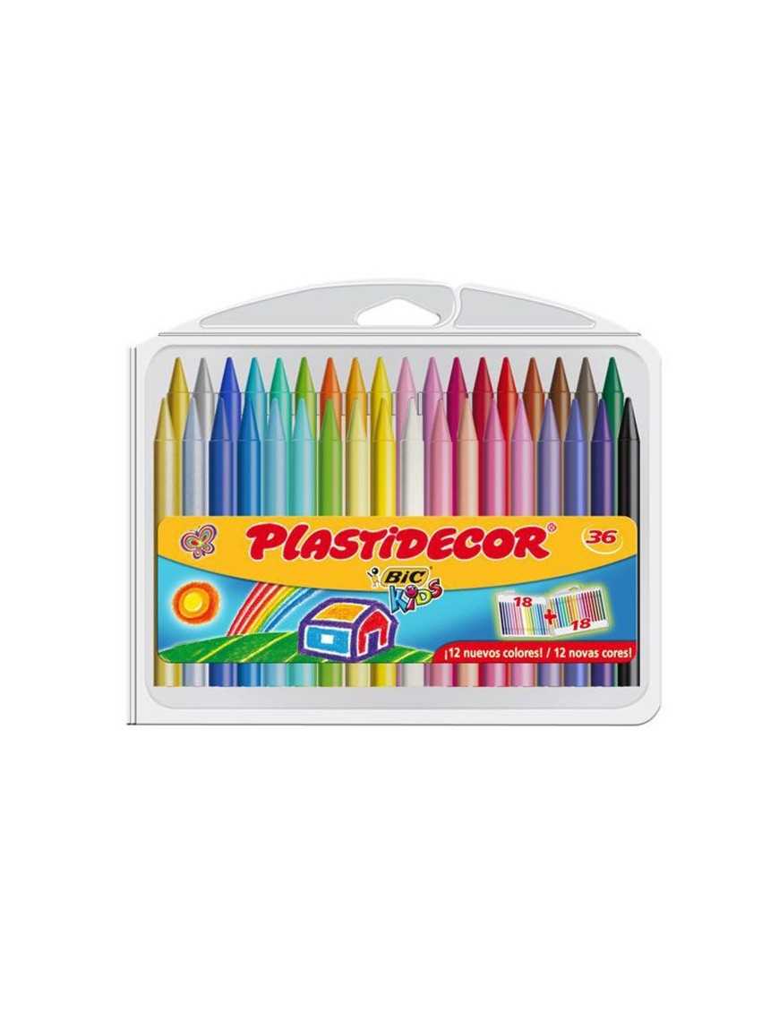 PLASTIDECOR 36 UDS BIC