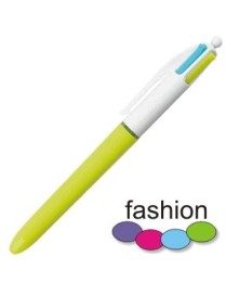 BOLIGRAFO BIC 4 COLORES FASHION COLOR PASTEL