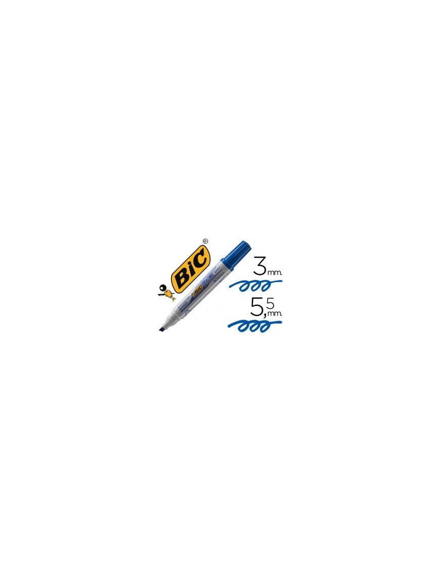 ROTULADOR GRUESO VELLEDA PIZARRA LIQUIDO AZUL