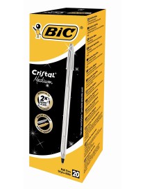 BOLIGRAFOS BIC CELEBRATE PLATA