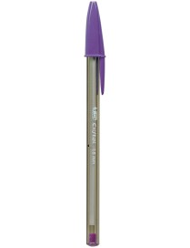BOLIGRAFOS BIC FUN COLOR LILA C/20