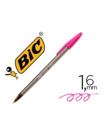 BOLIGRAFOS BIC FUN COLOR ROSA C/20