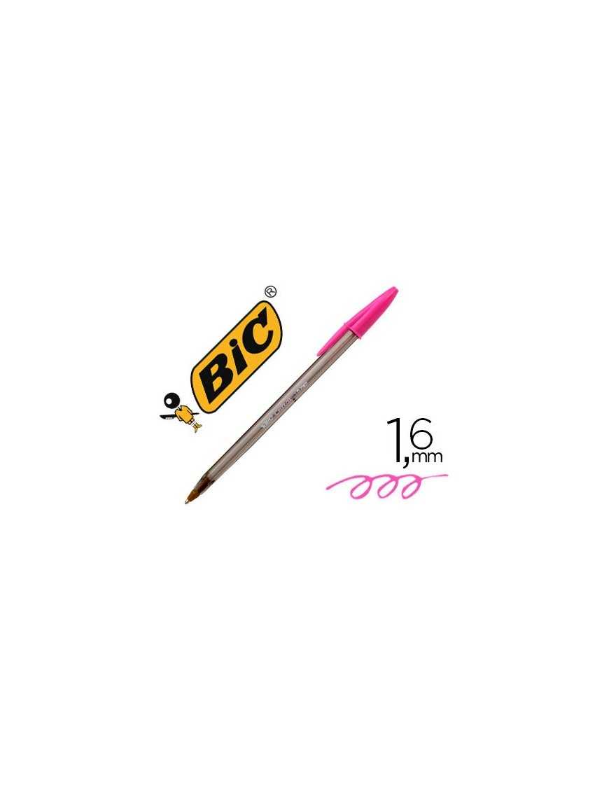 BOLIGRAFOS BIC FUN COLOR ROSA C/20