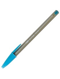 BOLIGRAFOS BIC FUN COLOR AZUL CLARO C/20