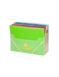 CARPETA GOMAS SOLAPAS PP FOLIO TRANSL CARCHIDEA