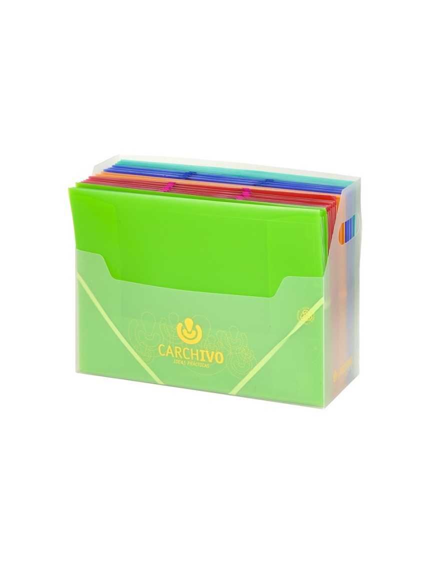 CARPETA GOMAS SOLAPAS PP FOLIO TRANSL CARCHIDEA