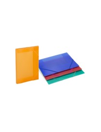 CARPETA GOMAS SOLAPAS PP FOLIO TRANSL CARCHIDEA