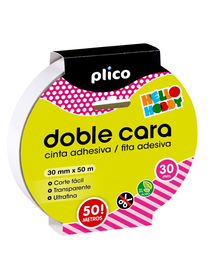 CINTA DOBLE CARA 30MMX50M