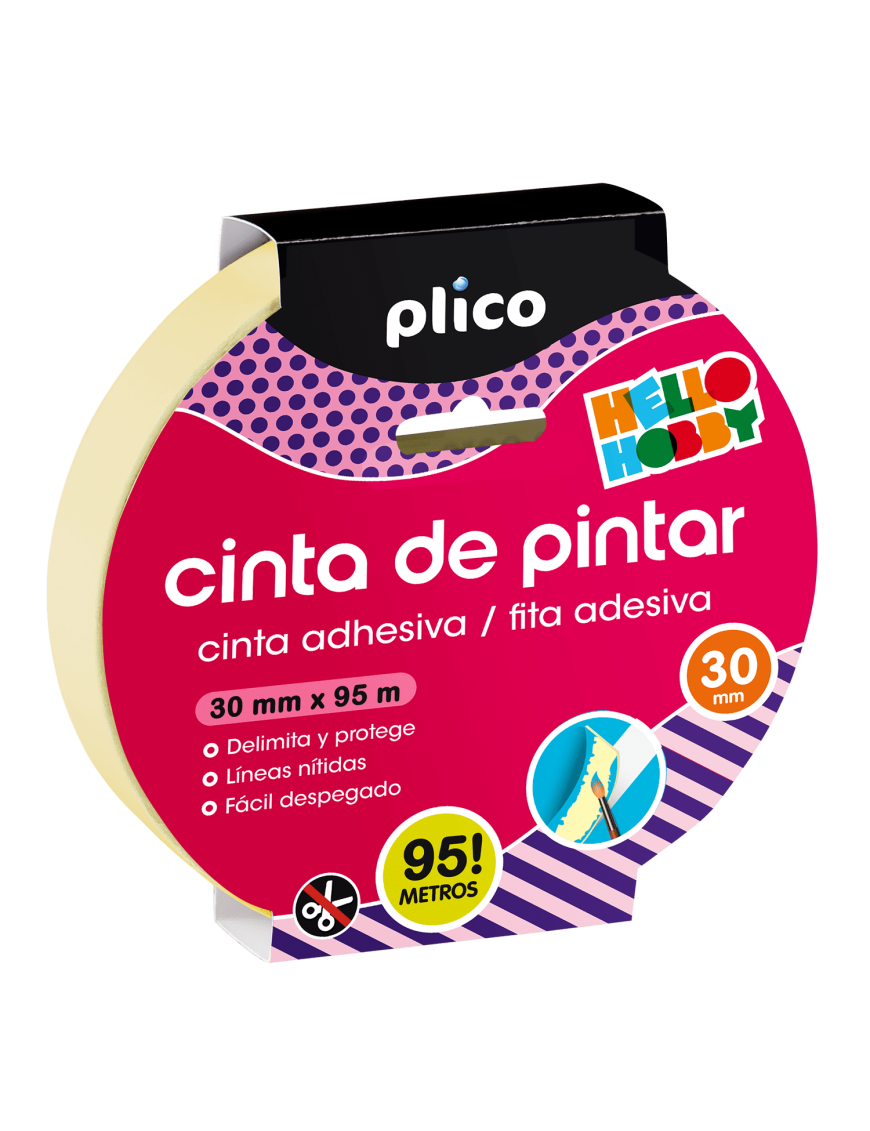 CINTA DE PINTOR 30MMX95M PLICO MANUALIDADES