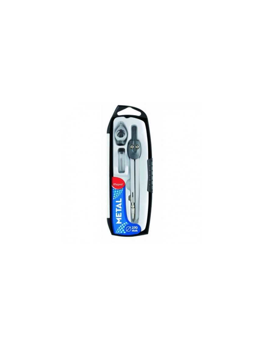ESTUCHE DE 3 PIEZAS COMPAS FOCUS MAPED