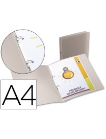 CARPETA DE 2 ANILLAS 15 MM. PP TRANSPARENTE