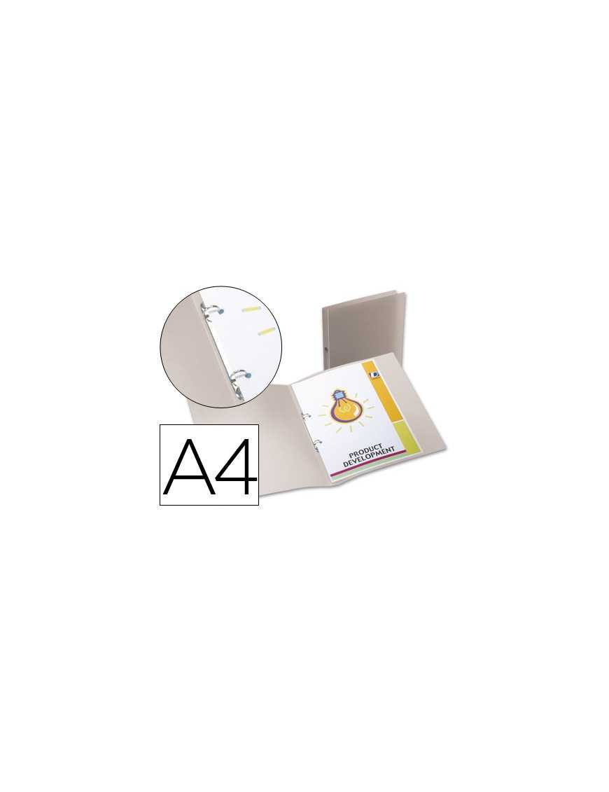 CARPETA DE 2 ANILLAS 15 MM. PP TRANSPARENTE