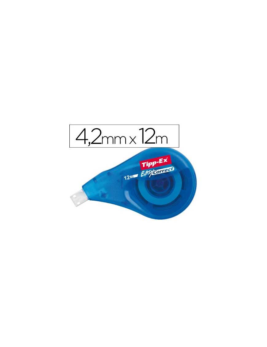 CORRECTOR TIPP-EX EASY LATERAL 4,2 MM X 12 METROS