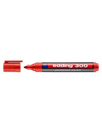 ROTULADOR EDDING 300 ROJO.