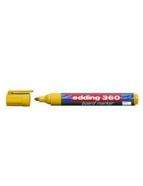 ROTULADOR EDDING 360 AMARILLO PIZARRA BLANCA